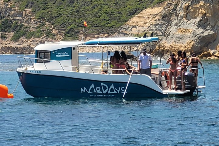 Alquiler barco Jávea con patrón