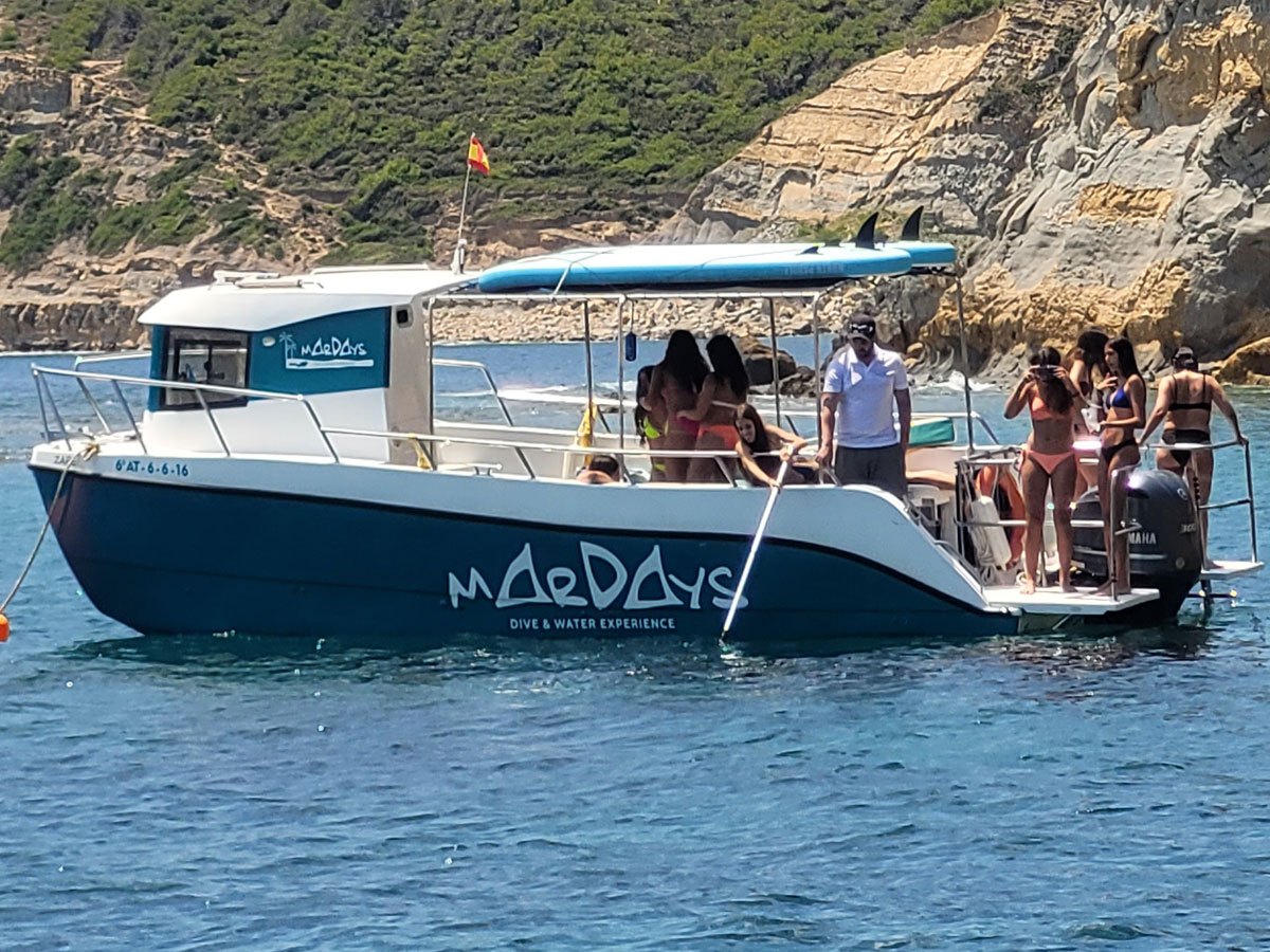 Alquiler barco Jávea con patrón